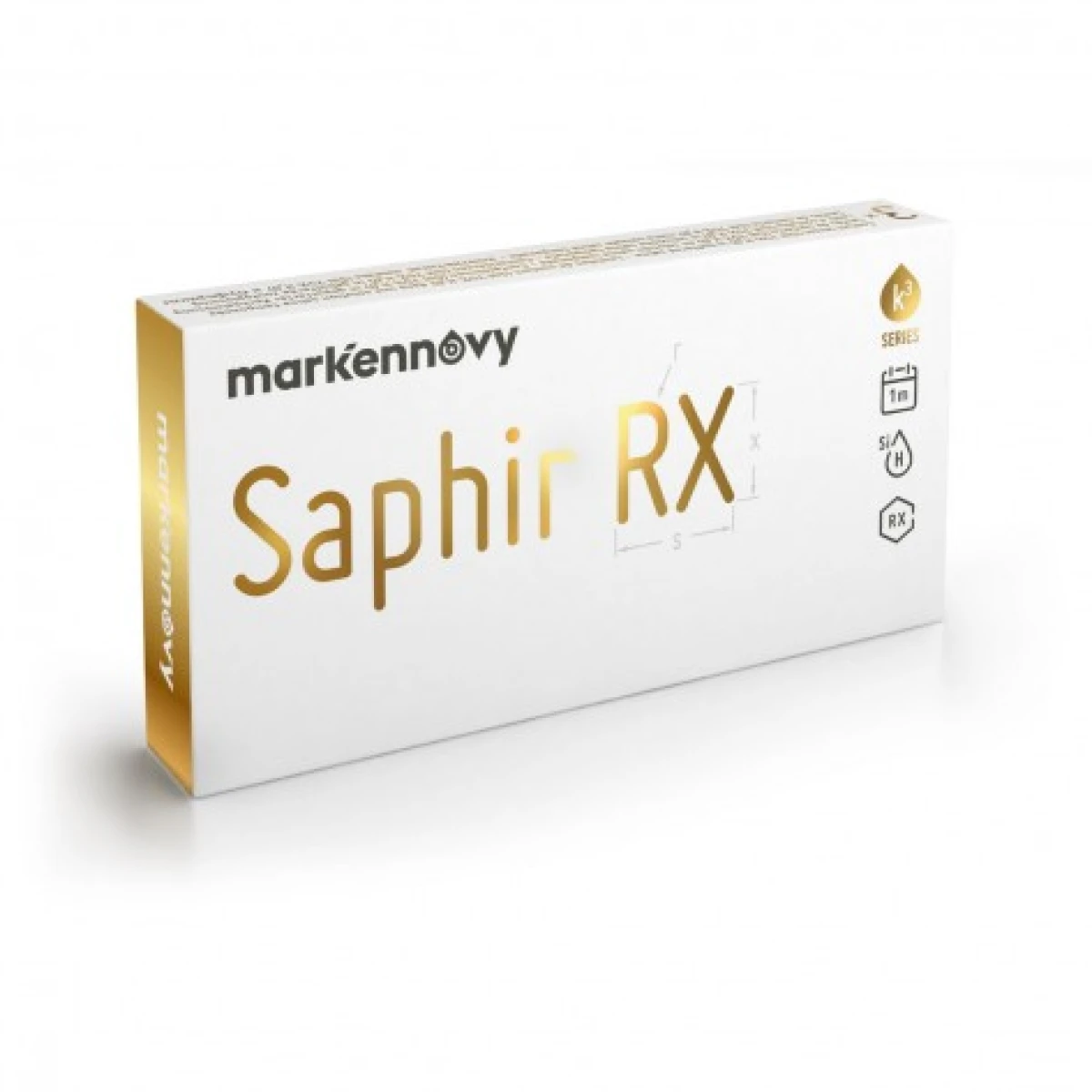 Mark'ennovy Saphir RX Multifocal Spheric Μηνιαίοι φακοί επαφής 3pack