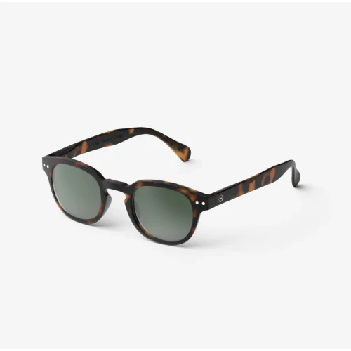 Izipizi #C Tortoise Green Lenses