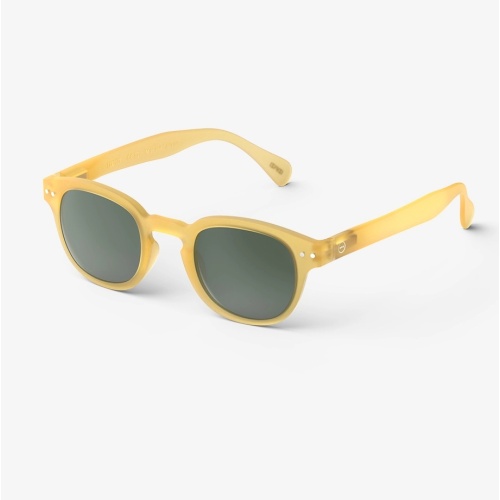 Izipizi #C Yellow Honey Green Lenses